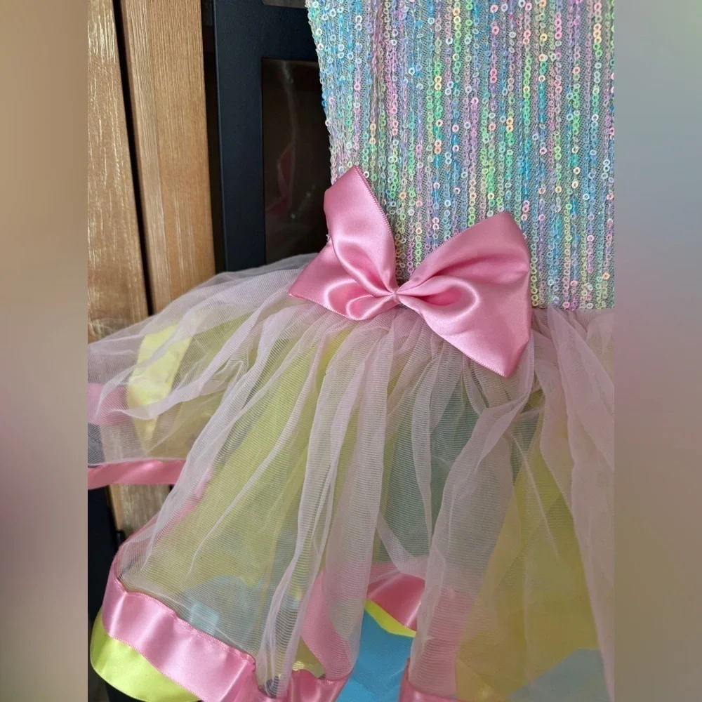 A Wish Come True ballet dance costume 25099Y Happily Ever After tutu sequins bow